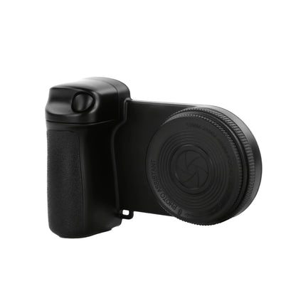 Grip MagSafe 2025 avec Déclencheur Bluetooth & Lumière LED – Stabilisateur Photo/Vidéo pour iPhone & Android